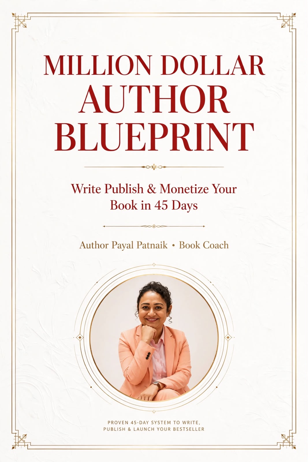 Million Dollar Author Blueprint by Author Payal Patnaik
